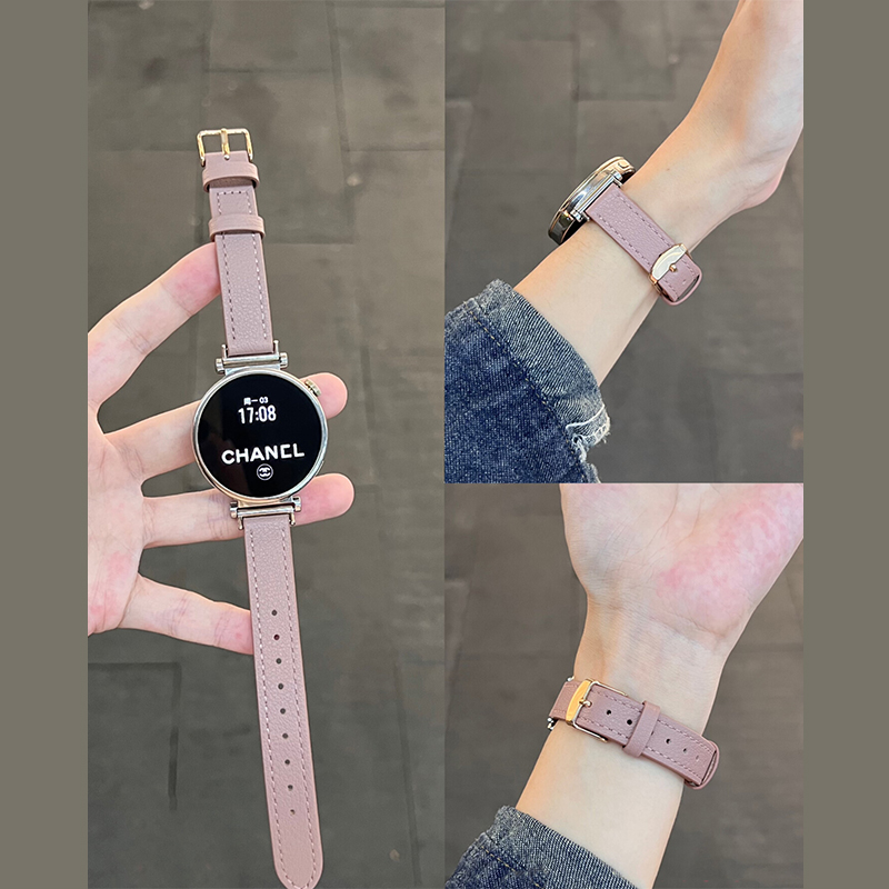 手表表带DIY细版小羊皮真皮表带