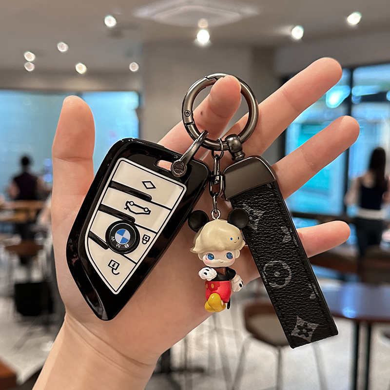 适用宝马钥匙套高级感车钥匙套