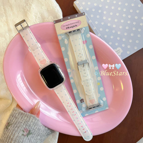 适用iWatchS11双层星星表带SE3