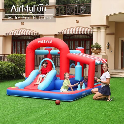 AirMyFun拳击充气城堡儿童玩具