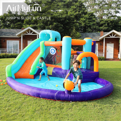 儿童充气城堡蹦蹦床户外玩具滑梯