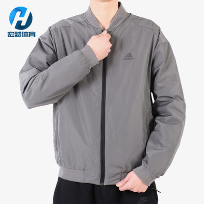 Adidas/阿迪达斯正品 BOMBER PAD JKT男子运动棉服休闲外套CZ6184