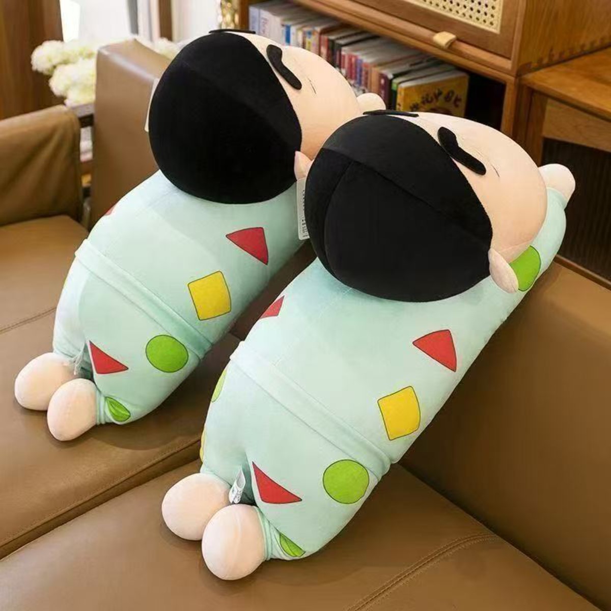 趴款睡衣蜡笔小新玩偶毛绒玩具公仔可爱儿童生日礼物送女生抱枕