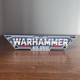 40K 标志 Warhammer 立体字体 战锤 铭牌 40.000 立牌 摆件
