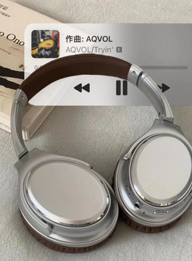 夏日多巴胺穿搭复古无线头戴式蓝牙耳机可插卡适用于华为苹果小米