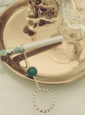 抽烟不熏手抽烟指套抽烟工具抽烟指环烟托戒指创意男女式烟支架托