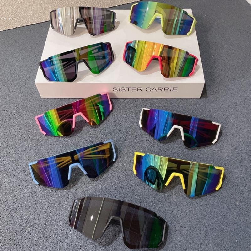 儿童户外大框骑行眼镜男孩防风镜自行车女童运动护目镜太阳镜墨镜