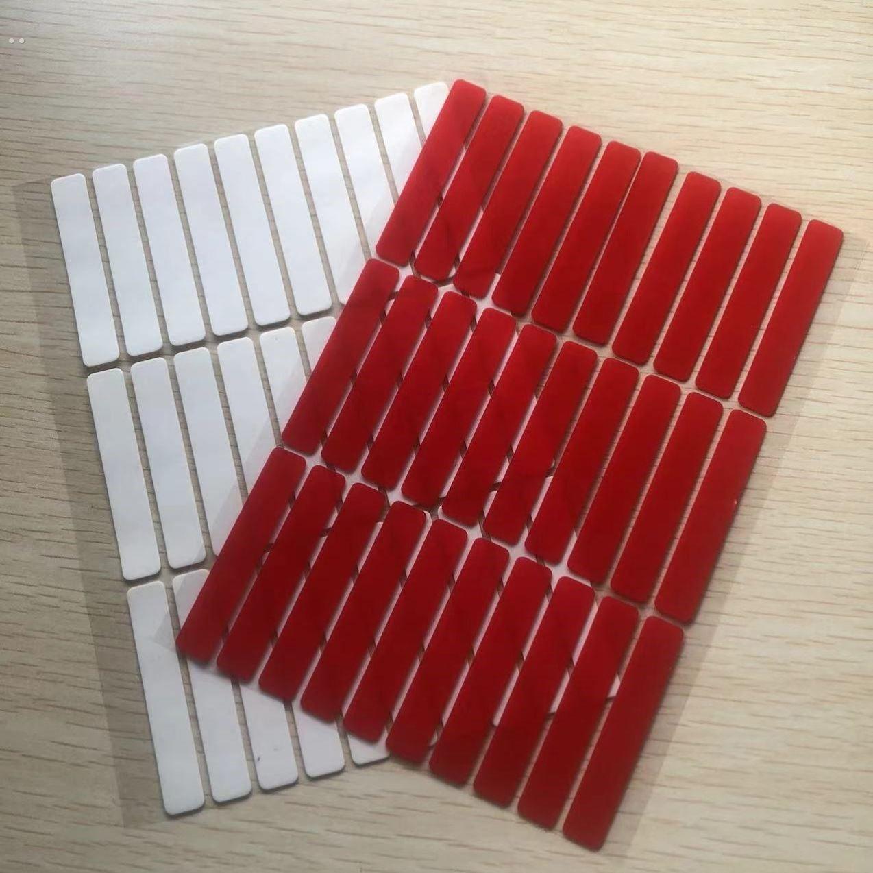 高透双面胶穿戴甲固定胶穿戴甲胶条穿戴甲收纳胶美甲胶贴展示作品