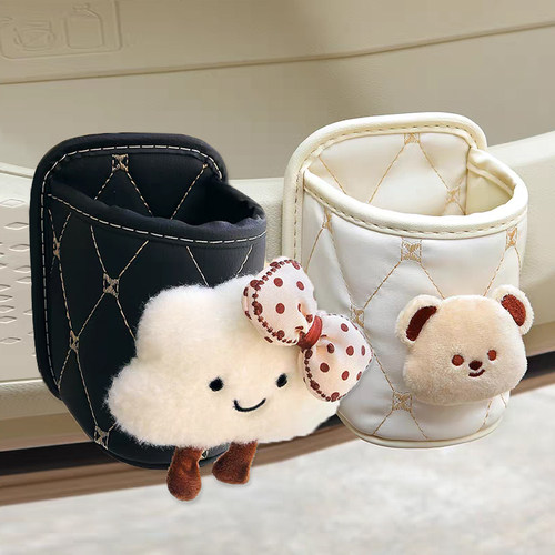 车载车门侧面收纳桶椅背储物盒