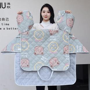 电动车防晒挡风被夏季 双面防水电瓶摩托车防雨挡风罩防风遮阳薄款