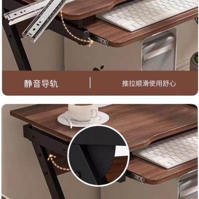 高档可移动电脑台式桌子家用简易书桌卧室小户型学生学习办公迷你