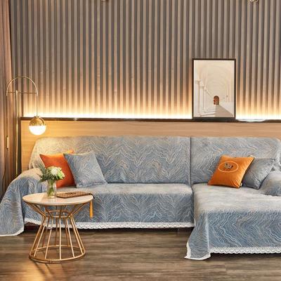 .贵妃订做沙发套罩盖布垫巾布全盖通用防滑四季全包防猫抓北欧简