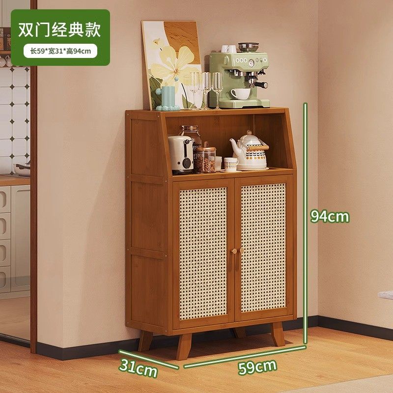 厨房餐边柜客厅侘寂风置物柜落地橱柜咖啡靠墙北欧风储物柜茶水柜,住宅家具,餐边柜,淘宝优惠券,粉丝福利购,淘宝优惠卷