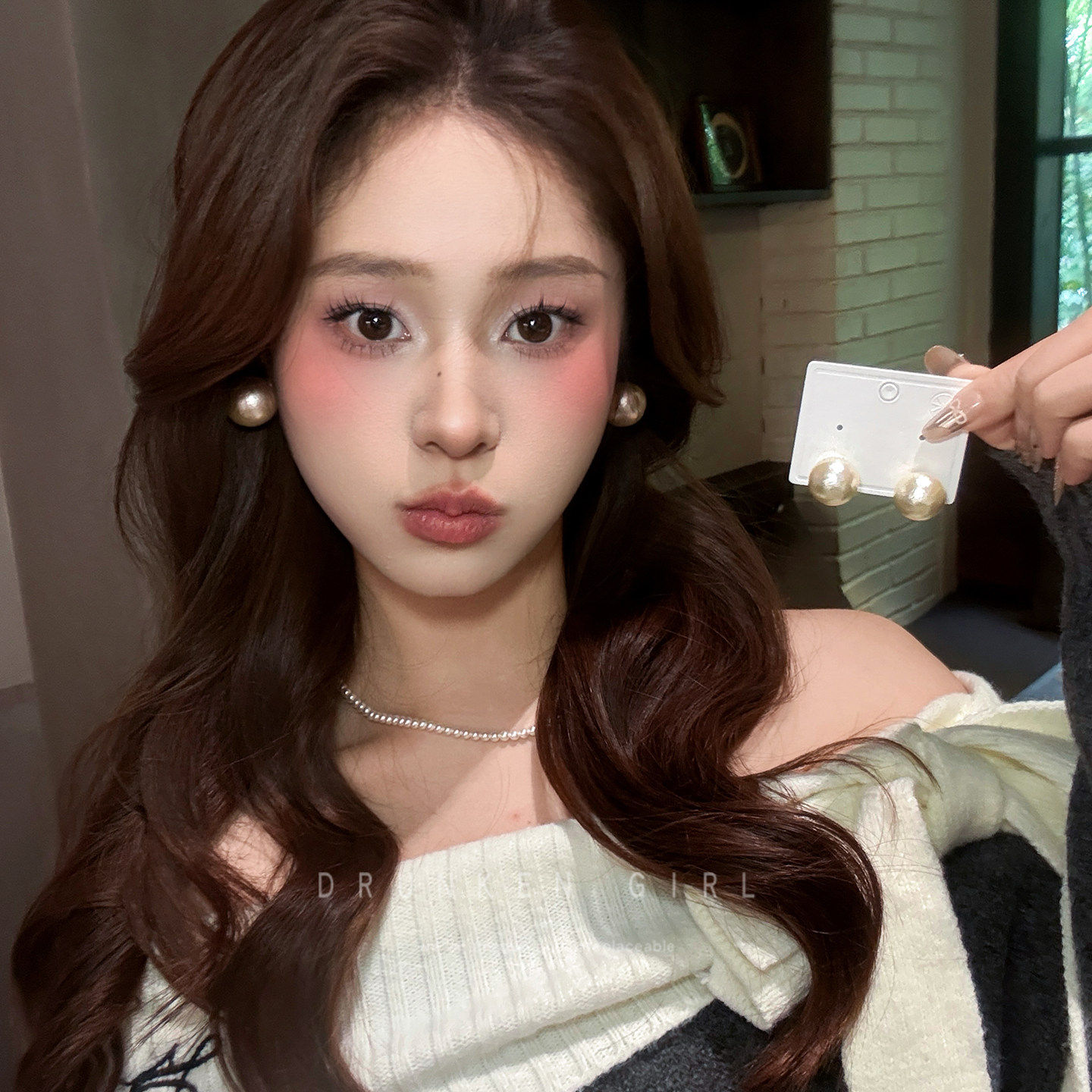 万能公式 复古棉花珍珠耳钉女2026新款高级感耳环小众巨好看耳饰,饰品/流行首饰/时尚饰品新,耳钉,淘宝优惠券,粉丝福利购,淘宝优惠卷