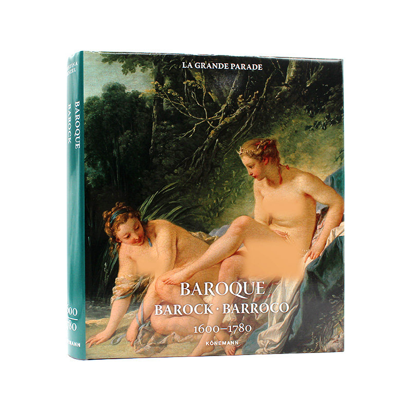 现货 精装 Baroque 1600-1780 巴洛克1600-1780 欧洲宫廷艺术的风格 世俗和宗教权力 艺术画册 进口原版 多语种