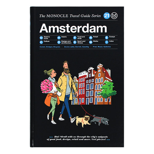 现货 Amsterdam 阿姆斯特丹 The Monocle Travel Guide Series  城市旅行指南 英文原版 Gestalten出版