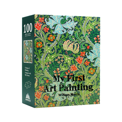 现货 My First Art Painting:William Morris 我的第一幅艺术作品:莫里斯 艺术拼图名家作品 在拼图中感受名画的艺术魅力 盒装