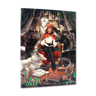 现货 Embroidery: The Art of Yoshioka よしおか插画作品集 奇妙物语的奥妙世界 日文PIE （国际版）赠明信片一张