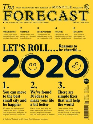 现货【MONOCLE年度特刊】2020年MONOCLE年度特刊 FORECAST THE MONOCLE FORECAST预测杂志 Monocle单片眼镜杂志