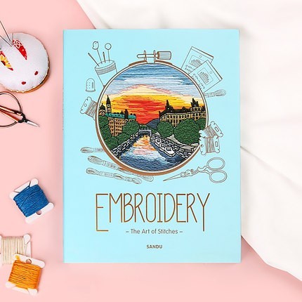现货 Embroidery——The Art of Stitches 绣物语:现代刺绣之美 刺绣针法教程书籍 英文原版