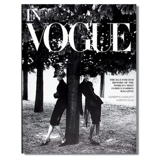 现货  In Vogue 《Vogue》杂志经典时尚摄影服装照片回顾 Dior大牌潮流时尚服装设计作品 原版
