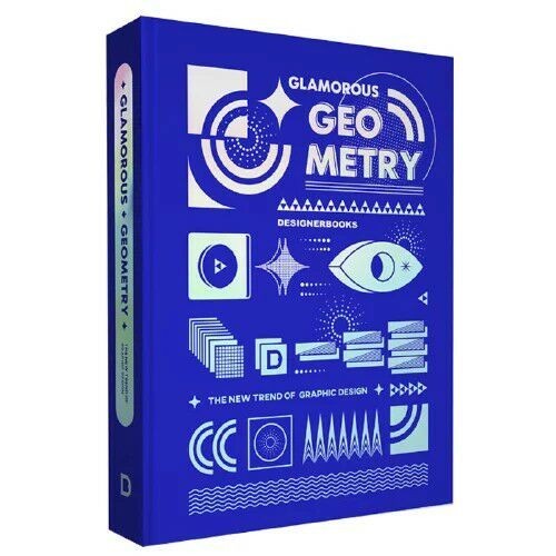 现货 Glamorous Geometry 魅力几何平面设计新趋势 新趋势魅力创意几何图形应用构成 色彩搭配 平面设计 英文原版