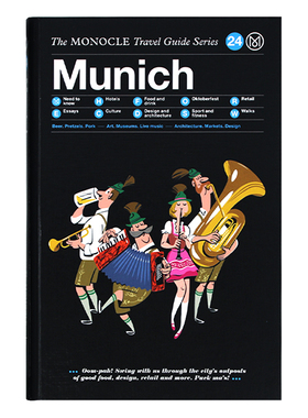 现货 Munich 慕尼黑 The Monocle Travel Guide Series  城市旅行指南 英文原版