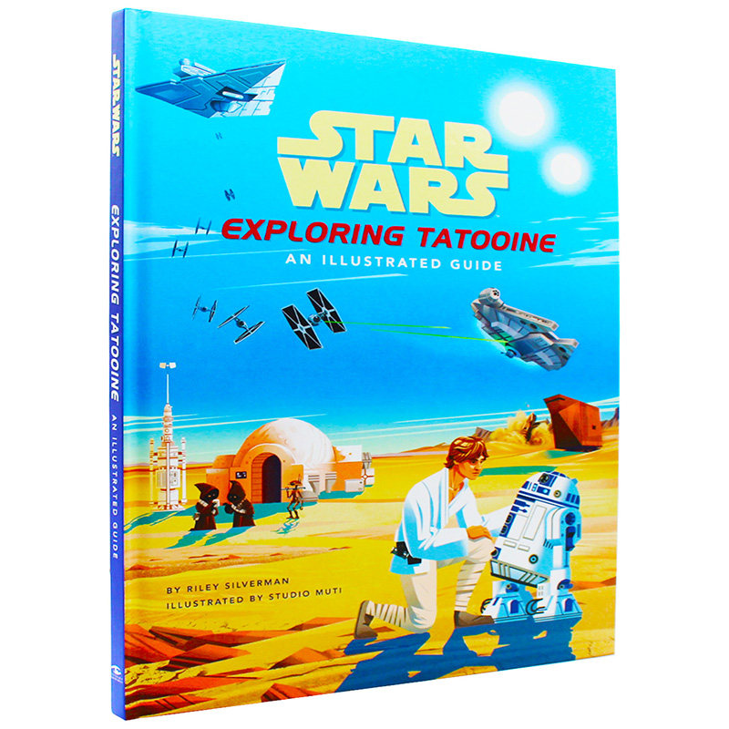 现货 Star Wars: Exploring Tatooine 星球大战:探索塔图因 探索塔图因的标志性地点 儿童英文绘本 英文原版