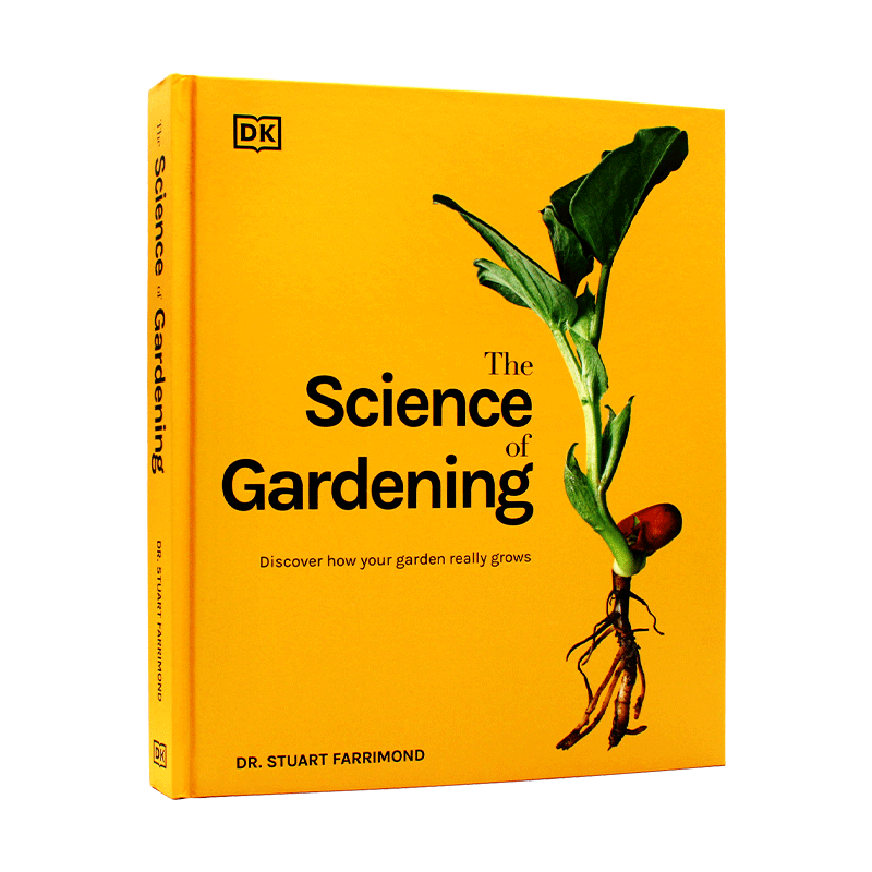 现货 DK百科 The Science of Gardening 园艺科学 了解花园植物生长的认知百科科普 教学指南 精装本 英文原版