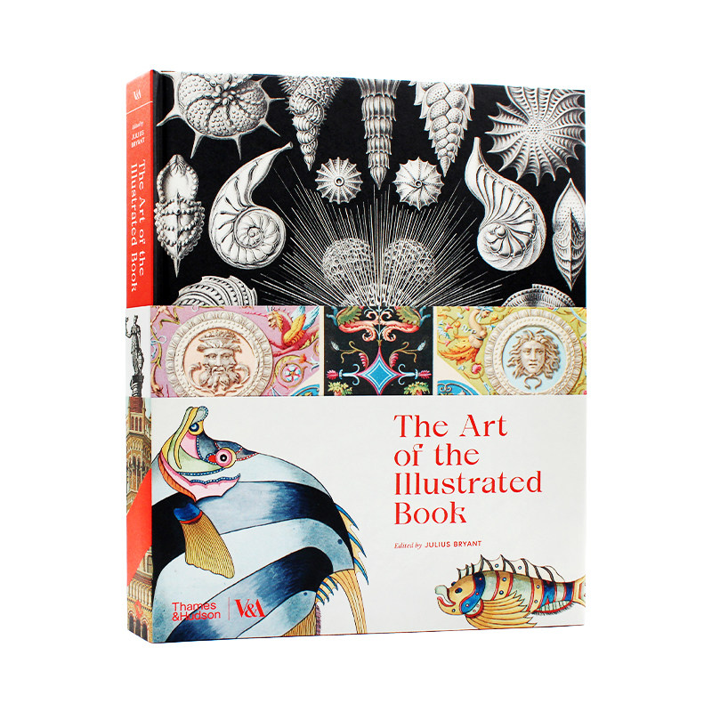 现货 The Art of the Illustrated Book【V&A】 插画图书:绘本的艺术 主题的介绍性概述 插画图书的迷人概述 英文原版