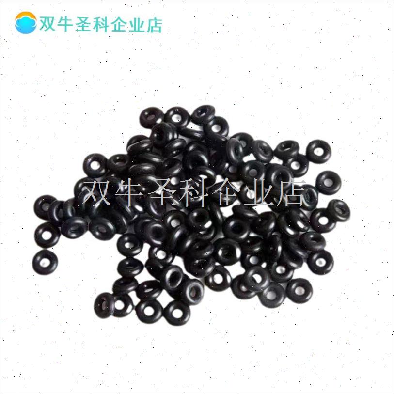 钓鱼强拉力O型圈高弹力硅胶0y形罗非鱼橡胶圈泄力开口八字环连接.