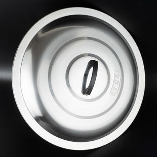 特厚不锈钢农家乐锅盖炒锅盖铁锅盖煎锅盖大号锅盖大桶大锅盖盖子