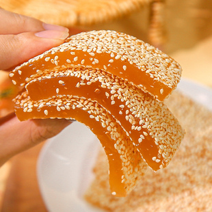 好映来花生原味牛皮糖老式芝麻麦芽糖软糖8090后怀旧零食休闲食品