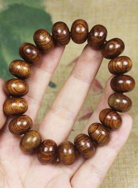 海南老料梨木文玩手串