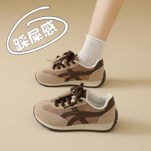 踩屎感德训鞋女2026新款春秋季百搭妈妈阿甘鞋防滑软底休闲运动鞋