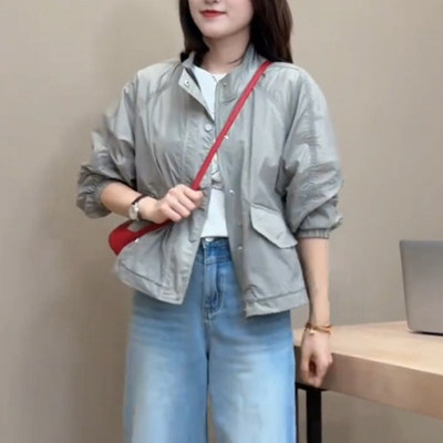 高级感防晒衣外套女薄款2026夏季新款爆款小个子宽松显瘦短款上衣
