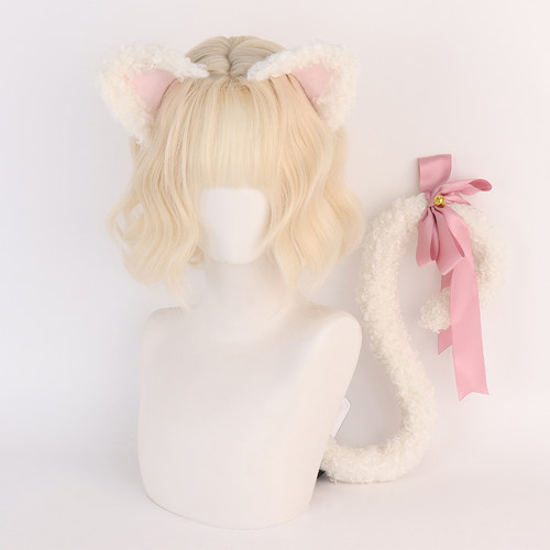 猫咪耳朵发夹Lolita甜妹头饰尾巴