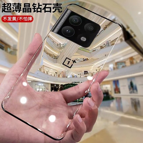 适用于一加10pro手机壳oneplus10pro新款超薄透明无边框一加十pro镜头全包保护套1+10por高端曲面屏外壳潮