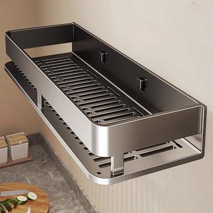 厨房置物架免打孔壁挂式调料品多功能墙上调味罐收纳架子神器大全