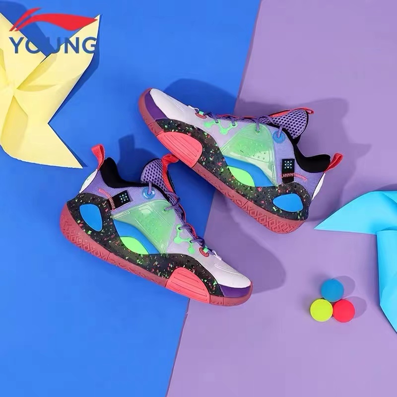 李宁全城9儿童篮球鞋青少年版
