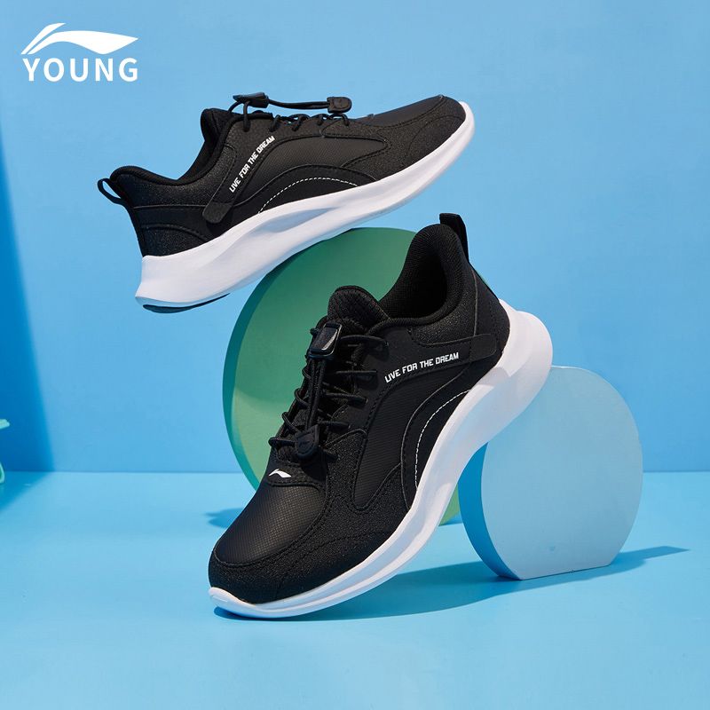 李宁女童春秋款运动鞋