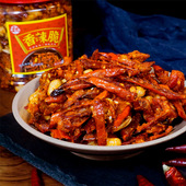贵州麻辣香辣脆黔食锦花生香辣香脆椒干吃油炸香酥辣椒小吃零食