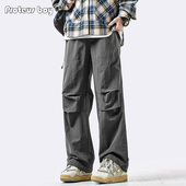 子男款 春秋冬季 2025新男士 ProteusBoy裤 户外直筒宽松休闲伞兵长裤