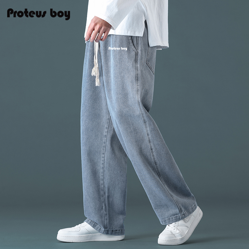 ProteusBoy牛仔裤男新款休闲裤子