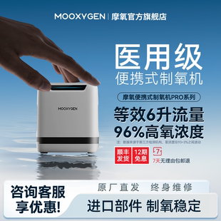 制氧机随身小型氧气机家用车载 国家补贴 摩氧医用6L升便携式