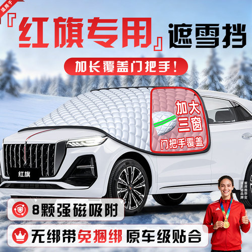 【适用于红旗车型】遮雪挡