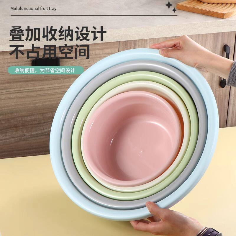 洗脸盆加厚家用洗菜盆大学生宿舍洗衣盆婴儿小宝宝洗脚盆塑料盆子