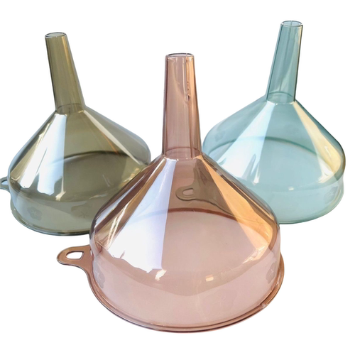 大号漏斗厨房大口径透明加厚分装