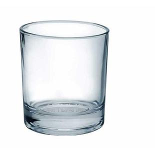 酒店宾馆加厚耐热水杯啤酒杯子漱口杯茶杯钢化玻璃直身茶杯