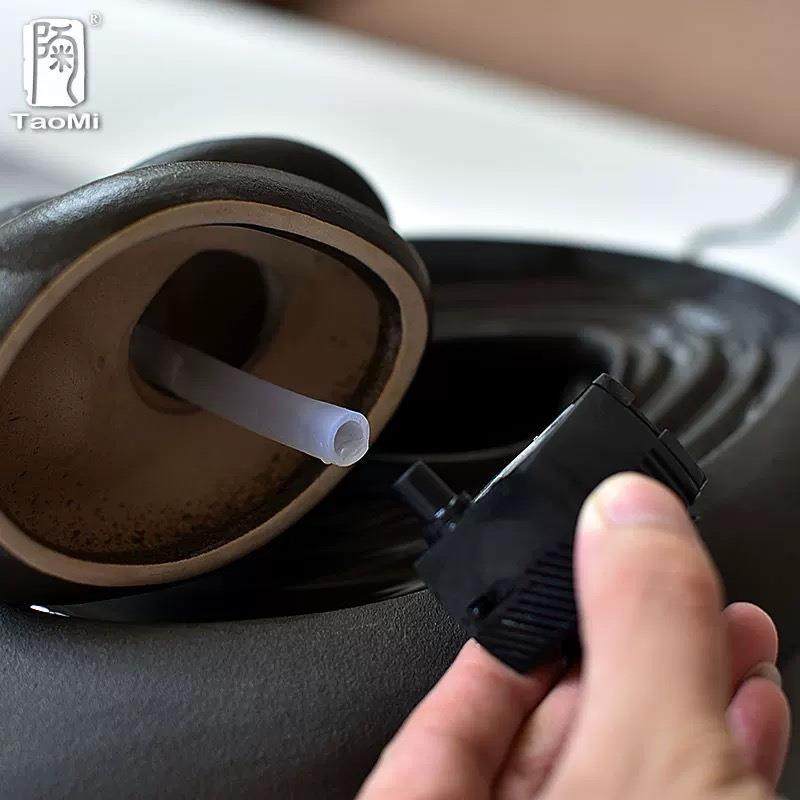 小型陶瓷风水招财流水球喷泉摆件居家客厅电视柜茶室书桌面装饰品,家居饰品,流水摆件,淘宝优惠券,粉丝福利购,淘宝优惠卷